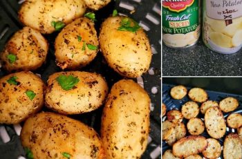 Crispy Air Fryer Canned Potatoes
