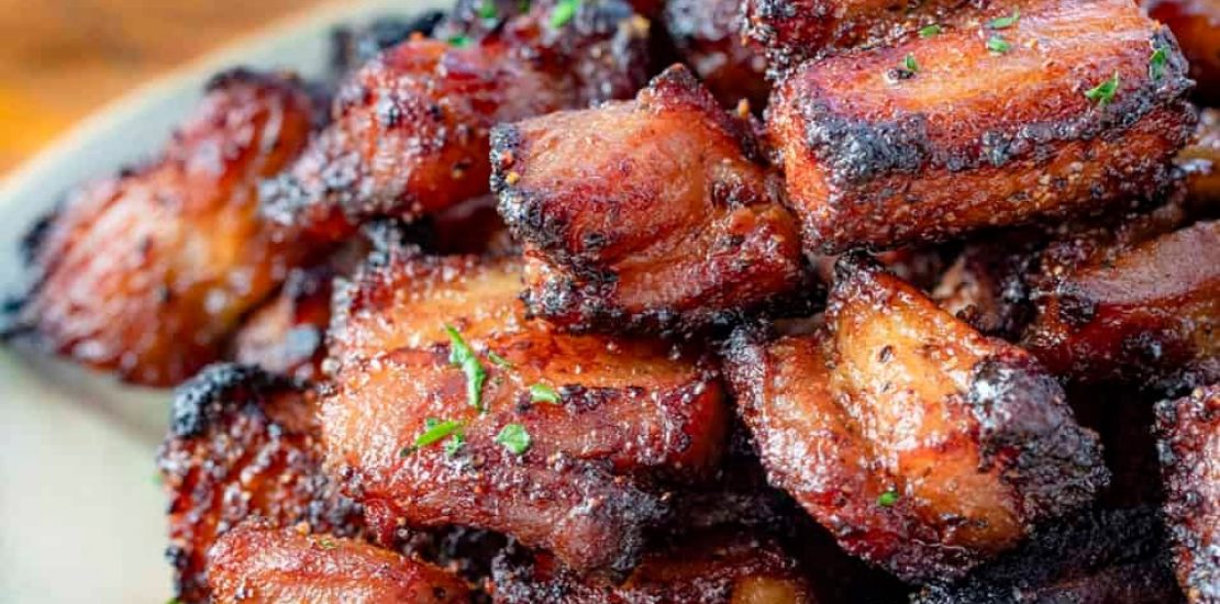 Air Fryer Pork Belly Bites Recipe Air Fryer Pork Belly Bites Recipe