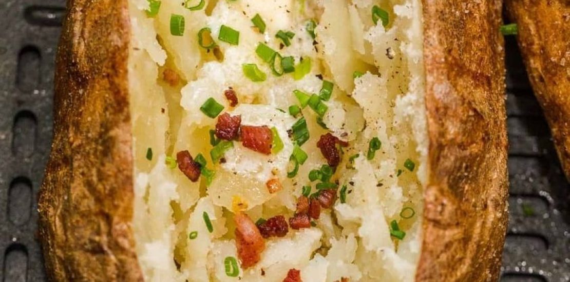 Yummy Air fryer baked potatoes