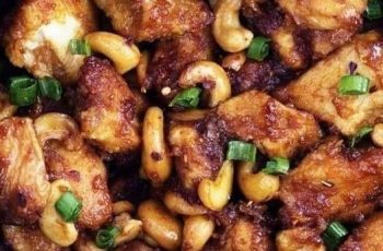 Air Fryer Cashew Chicken