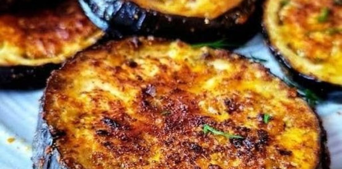 AIR FRYER EGGPLANT PARMESAN FRIES AIR FRYER EGGPLANT PARMESAN FRIES