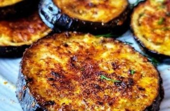 AIR FRYER EGGPLANT PARMESAN FRIES