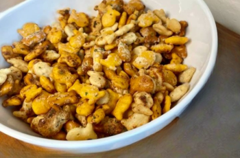 Air Fryer Ranch Goldfish Snack Mix