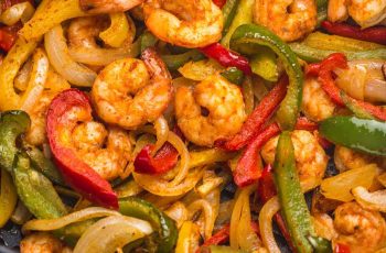 Air Fryer Shrimp Fajitas: