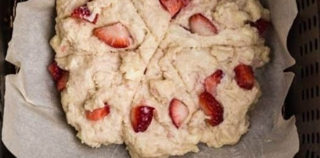 Air Fryer Strawberry Scones Air Fryer Strawberry Scones