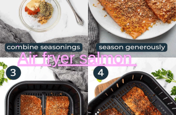 Easy air fryer salmon