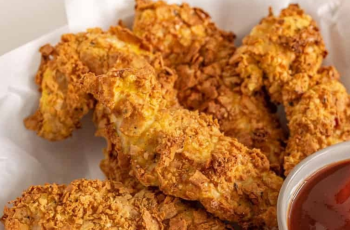 Homemade air fryer Chicken Strips