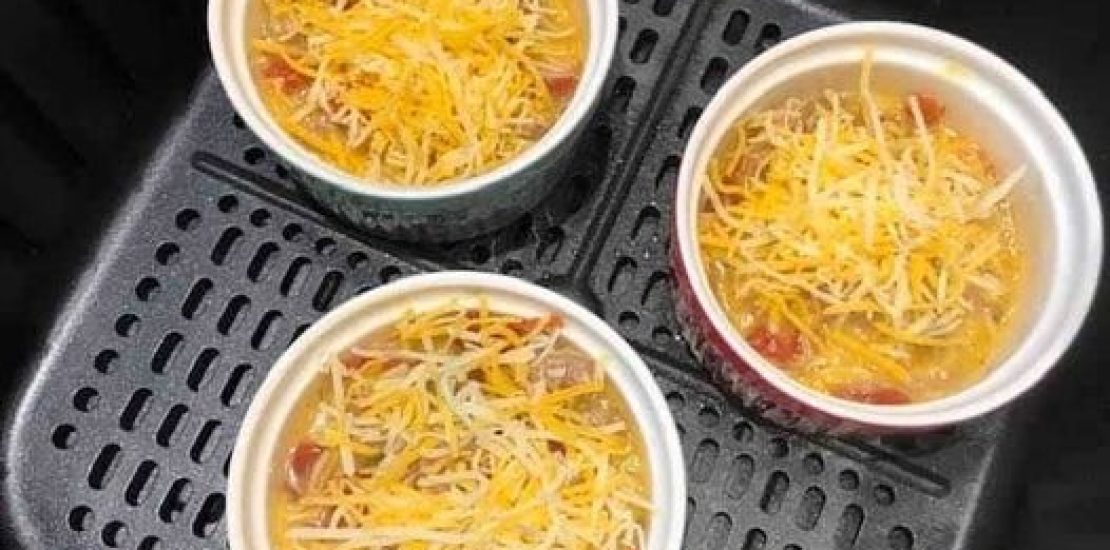Air Fryer Breakfast Casserole. Air Fryer Breakfast Casserole.