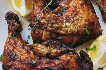 Air Fryer Jerk Chicken Quarters Recipe