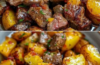Air Fryer Steak and Potatoes