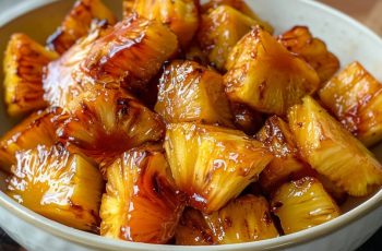 Easy Air Fryer Caramelized Pineapple Recipe
