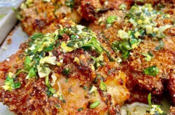 Air Fryer Longhorn Steakhouse Parmesan Chicken