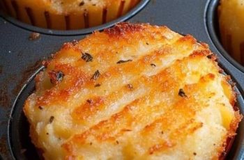 Crispy Air Fryer Mashed Potato Muffins Recipe