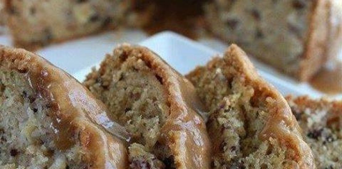 Air Fryer Apple Pecan Cake With Caramel Glaze Air Fryer Apple Pecan Cake With Caramel Glaze