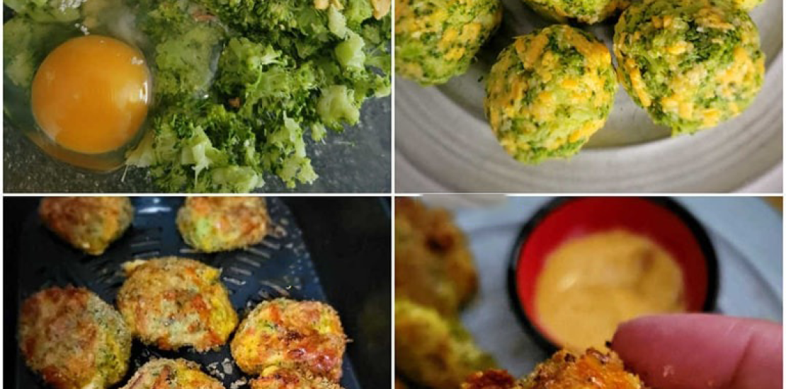 Homemade Air Fryer Broccoli Cheese Bites Recipe Homemade Air Fryer Broccoli Cheese Bites Recipe