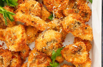 Homemade Air Fryer Breaded Mushrooms: A Healthy and Delicious Appetizer