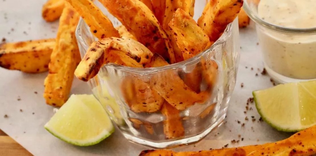 Air Fryer Tajín Sweet Potato Fries Air Fryer Tajín Sweet Potato Fries
