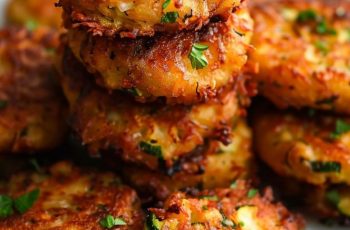 Air Fryer Zucchini Fritters Recipe