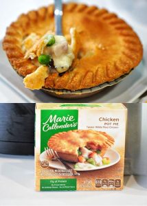 Cooking Frozen Chicken Pot Pie in an Air Fryer.
