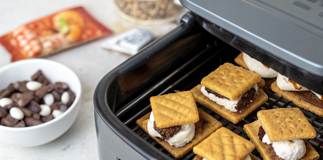 Air Fryer S'mores Insanely Simple Summer Snack Air Fryer S’mores: 7 Tips for Irresistible Sweet Snacks
