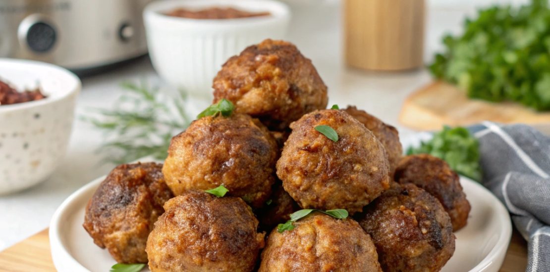 Double Pork Air Fryer Meatballs: Easy & Flavorful Delight Double Pork Air Fryer Meatballs: Dive into an easy, flavorful delight