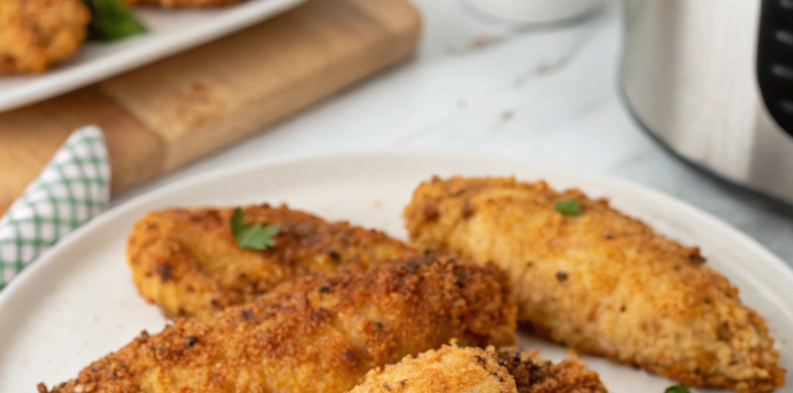 Keto Air Fryer Chicken Tenders ,Mouthwatering & Easy 2 Make Keto Air Fryer Chicken Tenders