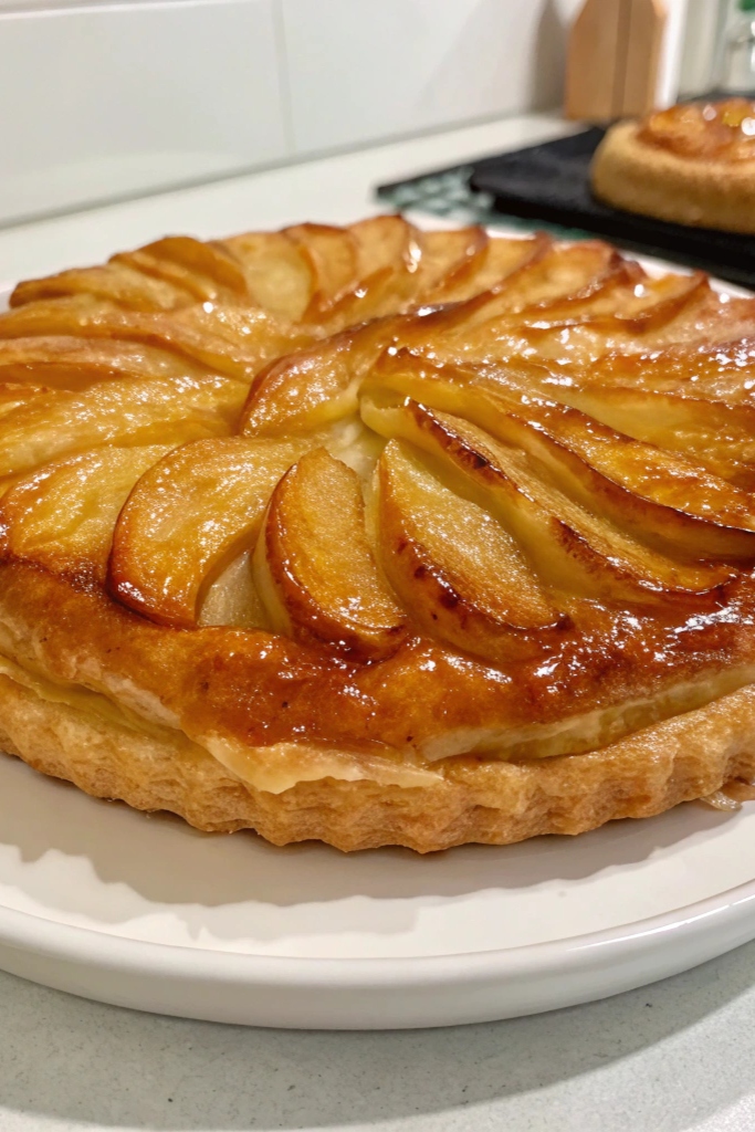 Air Fryer Upside Down Puff Pastry Tart Air Fryer Upside Down Puff Pastry Tart