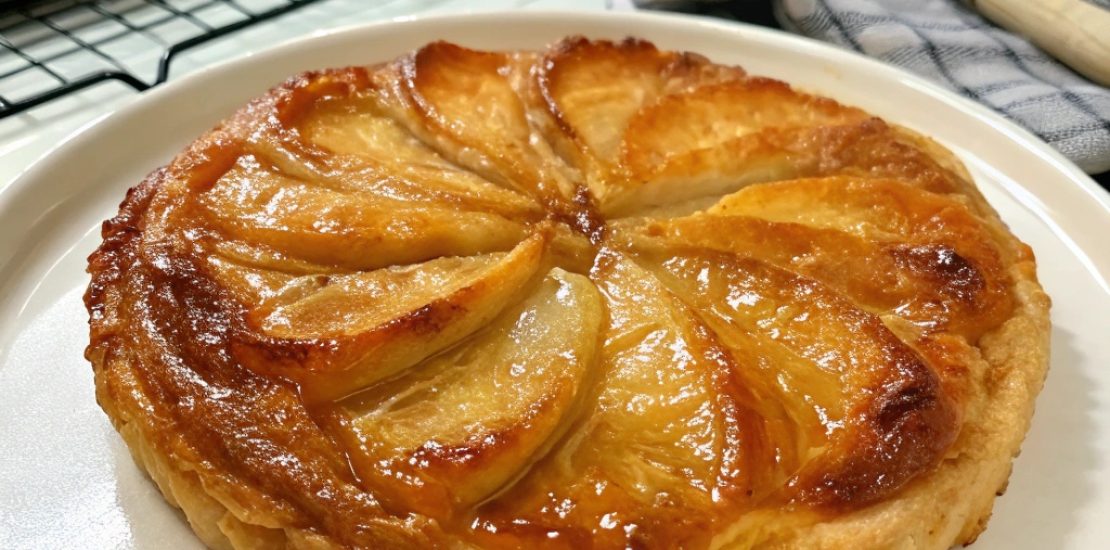 Air Fryer Upside Down Puff Pastry Tart Air Fryer Upside Down Puff Pastry Tart