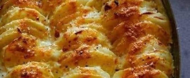 Amazing Air Fryer Scalloped Potatoes