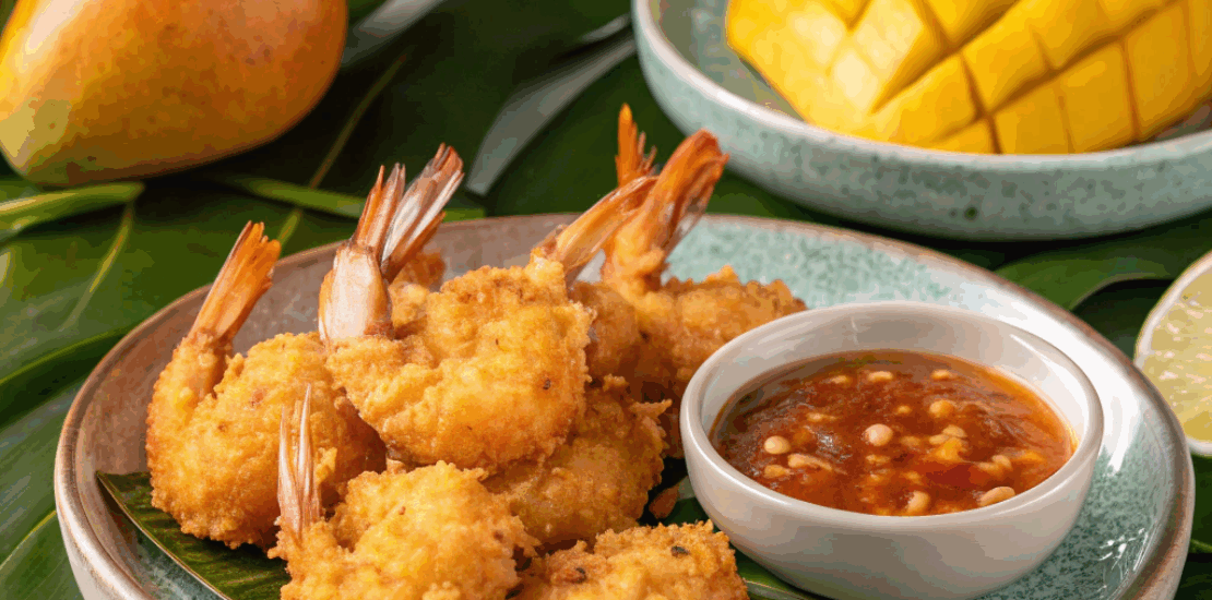 Crispy Air Fryer Coconut Shrimp with Sweet Chili Dip: A Tropical Delight Crispy Air Fryer Coconut Shrimp with Sweet Chili Dip: A Tropical Delight