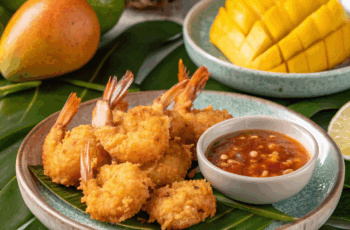 Crispy Air Fryer Coconut Shrimp with Sweet Chili Dip: A Tropical Delight