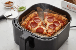 Crispy Homemade Air Fryer Leftover Pizza Recipe