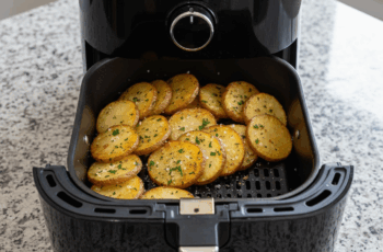 Crispy Air Fryer Potato Slices with a Secret Ingredient
