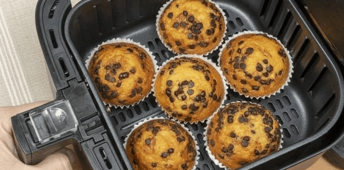 Fluffy Air Fryer Chocolate Chip Muffins – A Sweet Treat in Minutes! Fluffy Air Fryer Chocolate Chip Muffins – A Sweet Treat in Minutes!