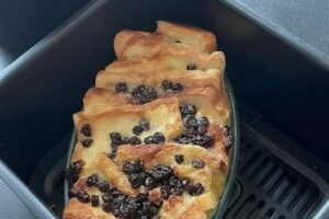 Air Fryer Bread Pudding (Easy & Comforting)