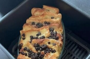 Air Fryer Bread Pudding (Easy & Comforting)