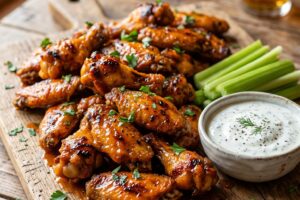 Homemade Air Fryer Chicken Wings, But Make Them Healthy