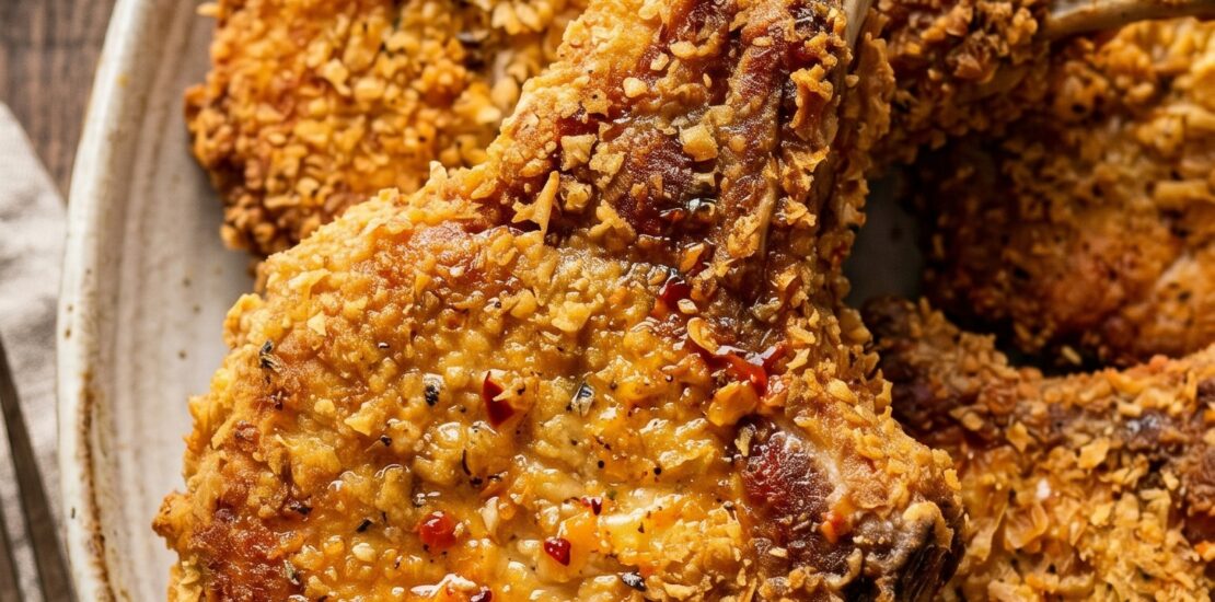 Crispy Air Fryer Breaded Pork Chops – Easy, Juicy, and Full of Flavor
