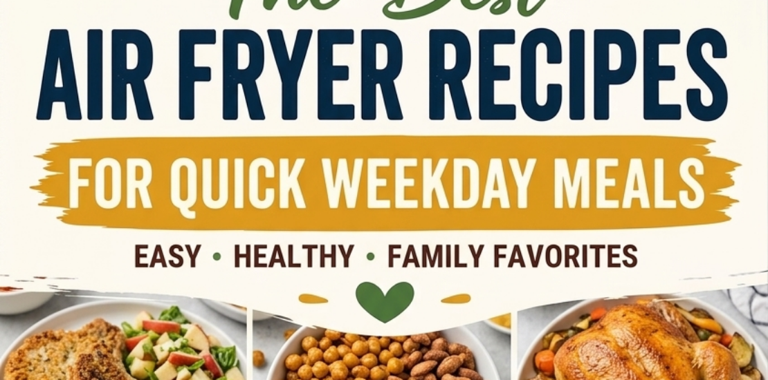 13 Best Air Fryer Recipes for Quick Weekday Meals