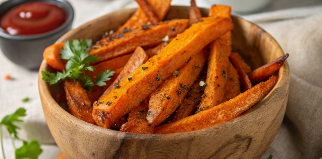 Crispy Air Fryer Sweet Potato Fries – The Perfect Healthy Snack or Side Dish Crispy Air Fryer Sweet Potato Fries – The Perfect Healthy Snack or Side Dish