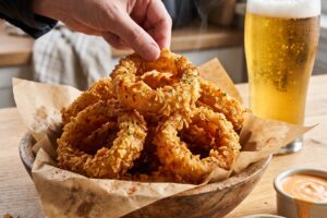 Crispy Air Fryer Onion Rings: Golden, Crunchy, and Delicious