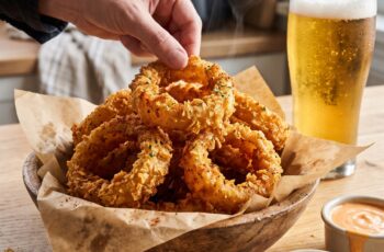 Crispy Air Fryer Onion Rings: Golden, Crunchy, and Delicious