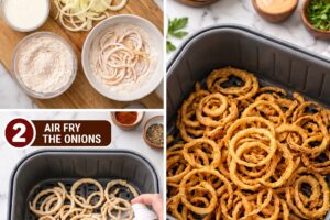 GOLDEN CRISPY AIR FRYER ONION STRINGS