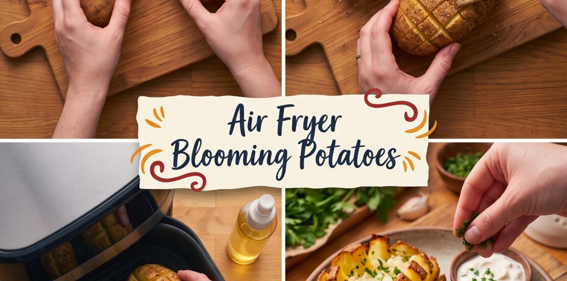 Air Fryer Blooming Potatoes: The Showstopper Side That's Secretly Easy