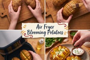 Air Fryer Blooming Potatoes: The Showstopper Side That's Secretly Easy